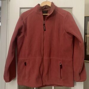 L.L. Bean Women's fleece anorak Jacket vintage EUC